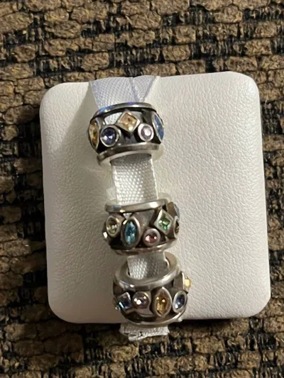 Brighton Kaleidoscope Bead Spacer In Multi In Metallic