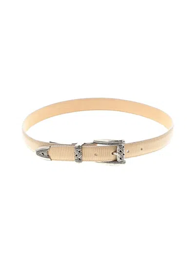 Pre-owned Brighton Leather Belt In Brown