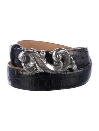 Pre-owned Brighton Leather Belt In Brown