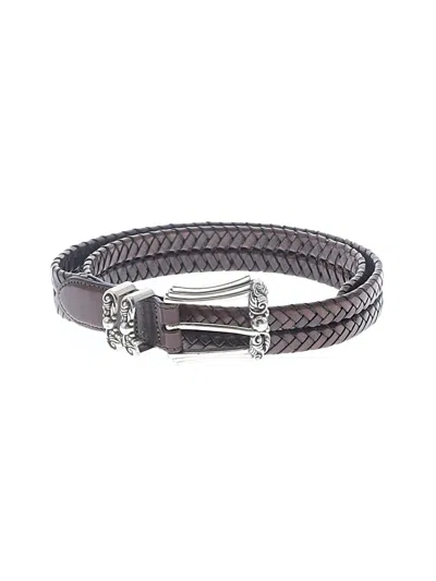 Pre-owned Brighton Leather Belt In Brown