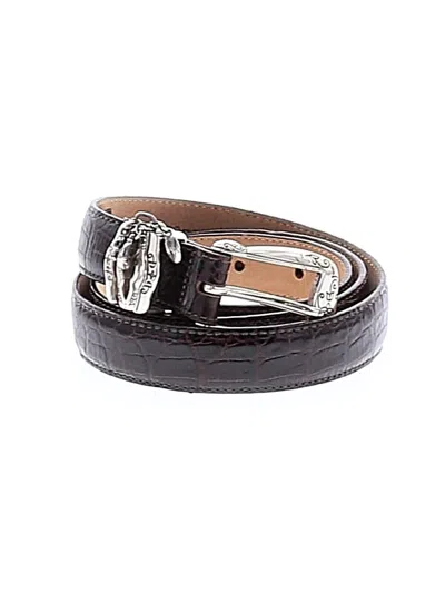 Pre-owned Brighton Leather Belt In Brown