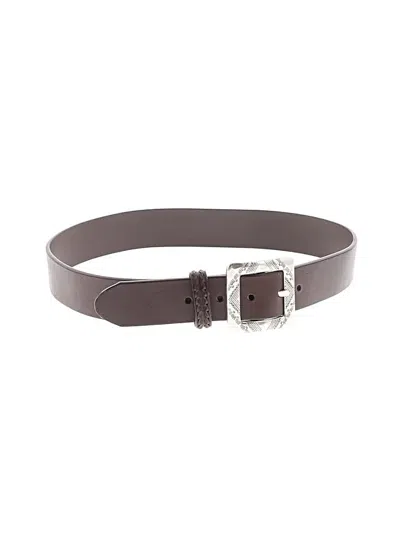 Pre-owned Brighton Leather Belt In Brown