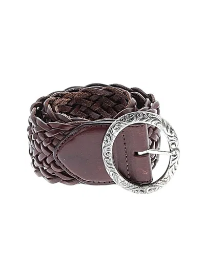 Pre-owned Brighton Leather Belt In Brown