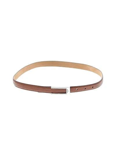 Pre-owned Brighton Leather Belt In Brown