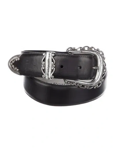 Pre-owned Brighton Leather Belt In Multi