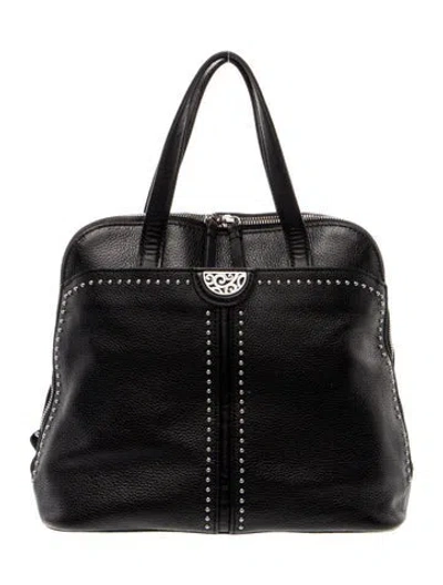 Pre-owned Brighton Leather Briefcase In Blue