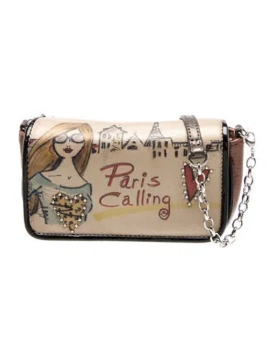 Pre-owned Brighton Leather Clutch In Brown