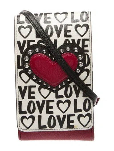 Pre-owned Brighton Leather Clutch In Multi