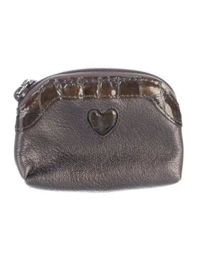 Pre-owned Brighton Leather Coin Pouch In Brown