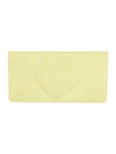Pre-owned Brighton Leather Continental Wallet In Green