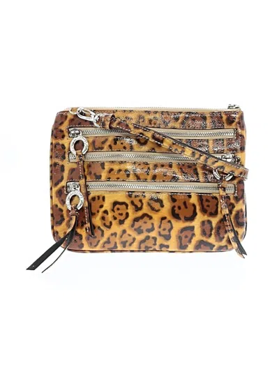 Pre-owned Brighton Leather Crossbody Bag In Brown