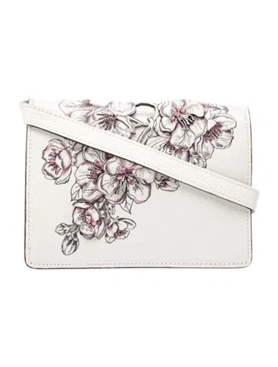 Pre-owned Brighton Leather Crossbody Bag In Neutrals