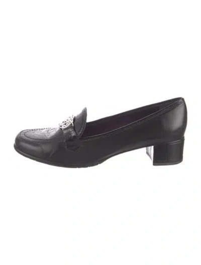 Pre-owned Brighton Leather Pumps In Black