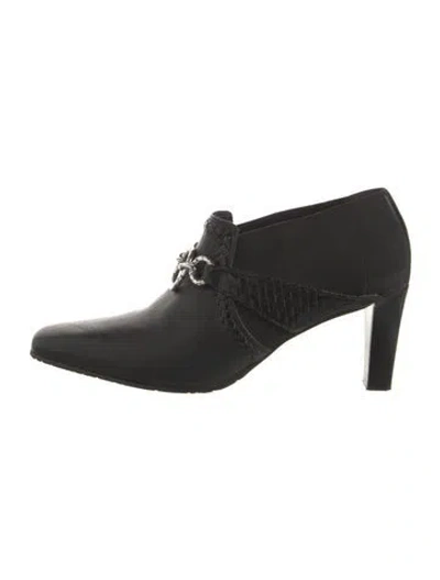 Pre-owned Brighton Leather Pumps In Black