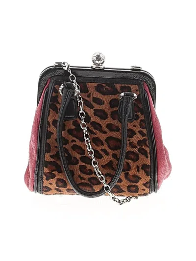 Pre-owned Brighton Leather Satchel In Black