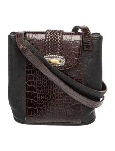 Pre-owned Brighton Leather Shoulder Bag In Brown