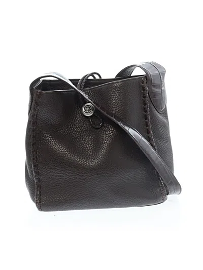 Pre-owned Brighton Leather Shoulder Bag In Brown