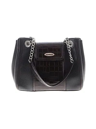 Pre-owned Brighton Leather Shoulder Bag In Brown