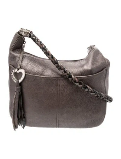 Pre-owned Brighton Leather Shoulder Bag In Multi