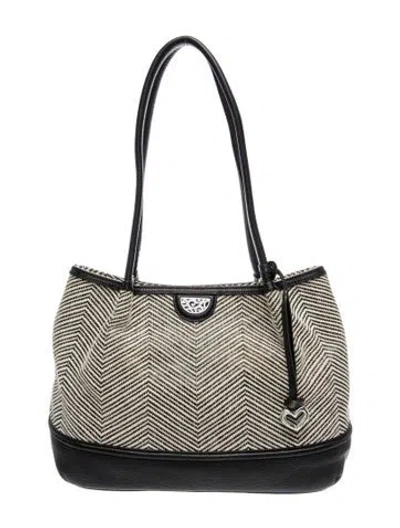 Pre-owned Brighton Leather Shoulder Bag In Multi