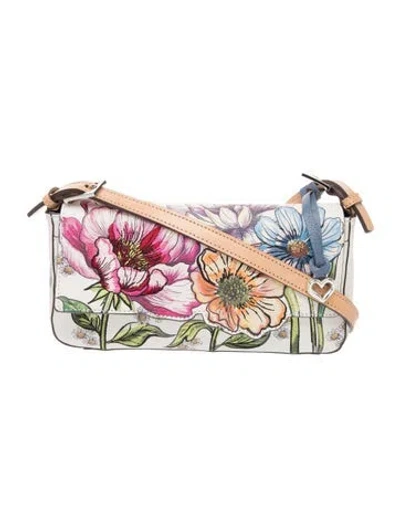 Pre-owned Brighton Leather Shoulder Bag In Multi