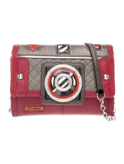 Pre-owned Brighton Leather Shoulder Bag In Red