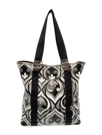 Pre-owned Brighton Leather Top Handle Bag In Blue