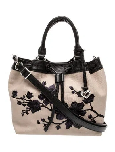 Pre-owned Brighton Leather Top Handle Bag In Multi