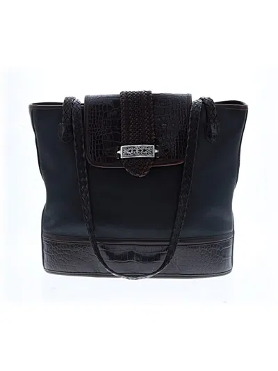 Pre-owned Brighton Leather Tote Bag In Brown