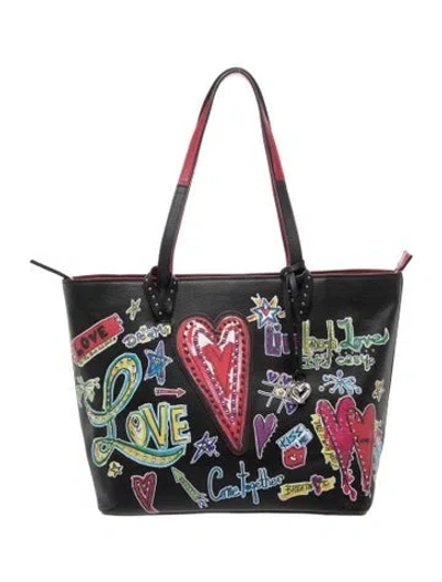 Pre-owned Brighton Leather Tote In Multicolor