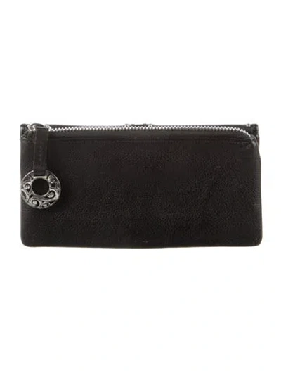 Pre-owned Brighton Leather Wallet In Black
