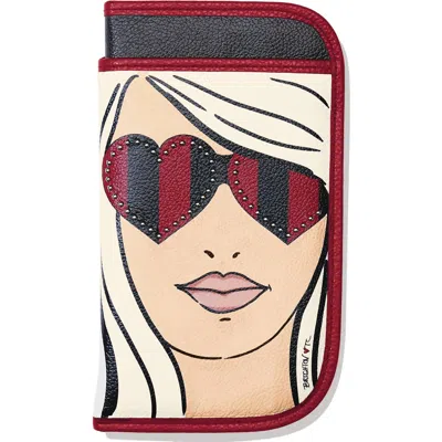 Brighton Love Me Do Double Eyeglass Case In Multi