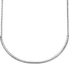 Brighton Monogram Chocker Charm Necklace In Silver In Silver