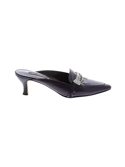 Pre-owned Brighton Mule/clog In Purple