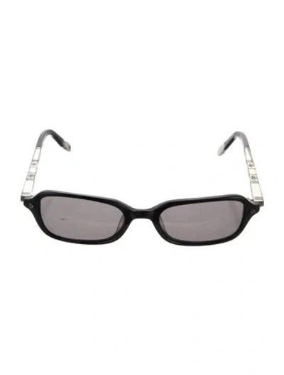 Pre-owned Brighton Narrow Tinted Sunglasses In Black