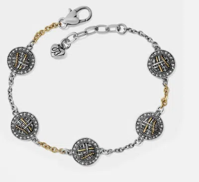 Brighton Neptunes Rings Bracelet In Silver & Gold In Gray