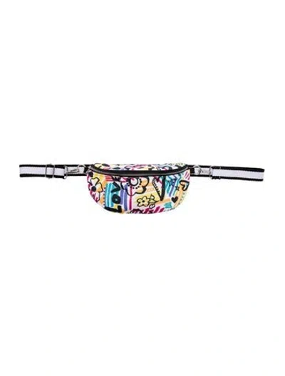 Pre-owned Brighton Nylon Belt Bag In Multi