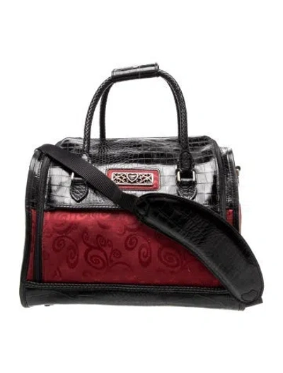Pre-owned Brighton Nylon Shoulder Bag In Red