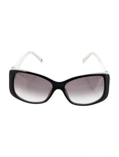Pre-owned Brighton Oversize Gradient Sunglasses In Multi
