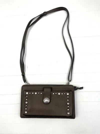 Brighton Party Glam Pocket Organizer In Dark Pewter In Multi