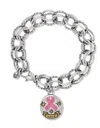 Brighton Women's Power Of Pink 2023 Bracelet In Silver-gold In Metallic