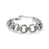 Brighton Pretty Tough Stud Link Bracelet In Silver