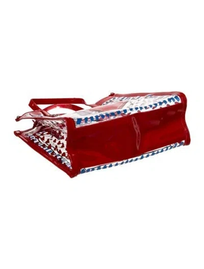 Pre-owned Brighton Pvc Shoulder Bag In Red