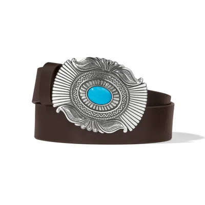 Brighton Raindance Belt In Brown