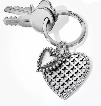 Brighton Romanssi Key Fob In Silver