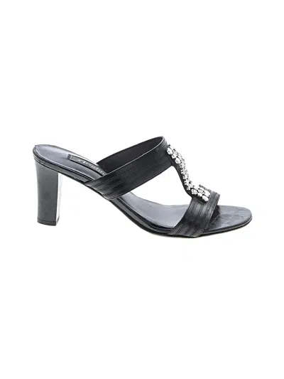 Pre-owned Brighton Sandals In Black