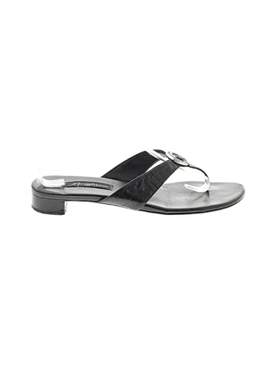 Pre-owned Brighton Sandals In Black