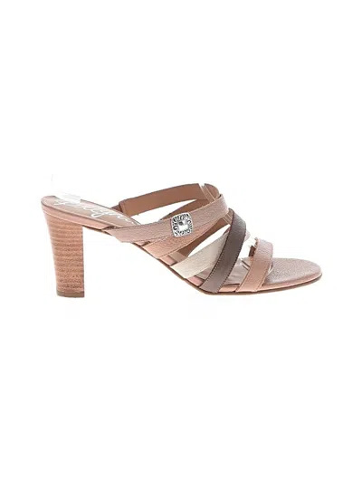 Pre-owned Brighton Sandals In Tan