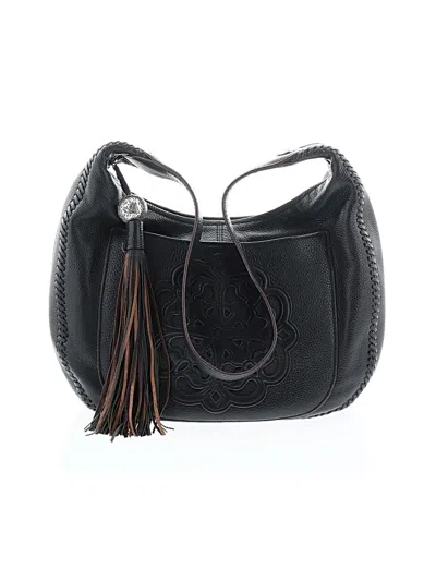Pre-owned Brighton Shoulder Bag In Black