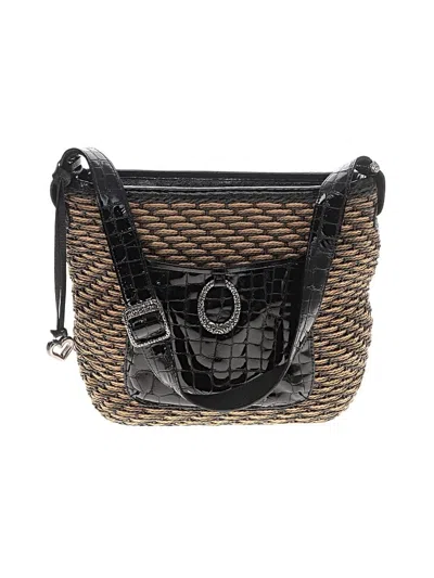 Pre-owned Brighton Shoulder Bag In Black